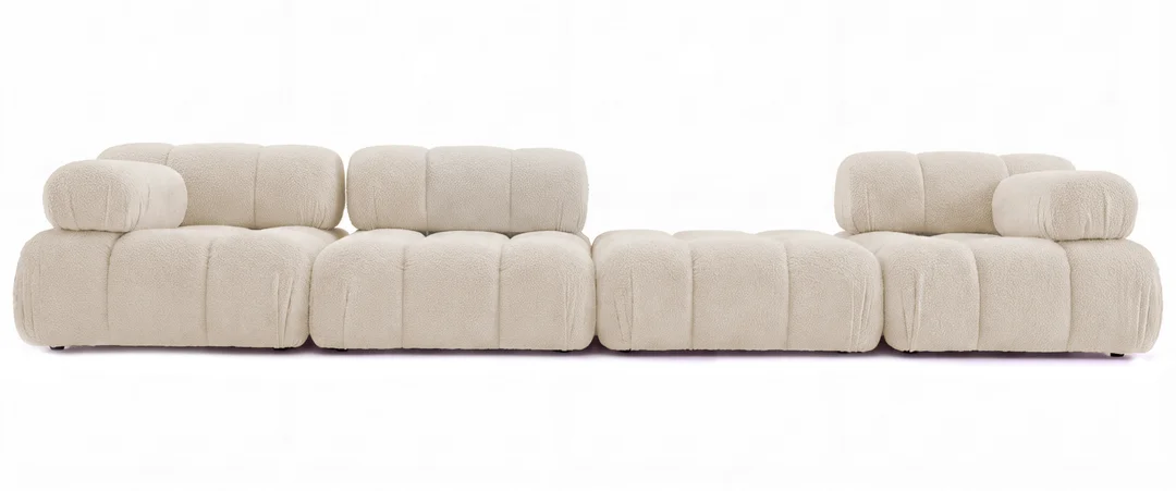 Sofa modułowa Manzoni pięcioosobowa z elastyczną konfiguracją 380x96 — Quelle 03