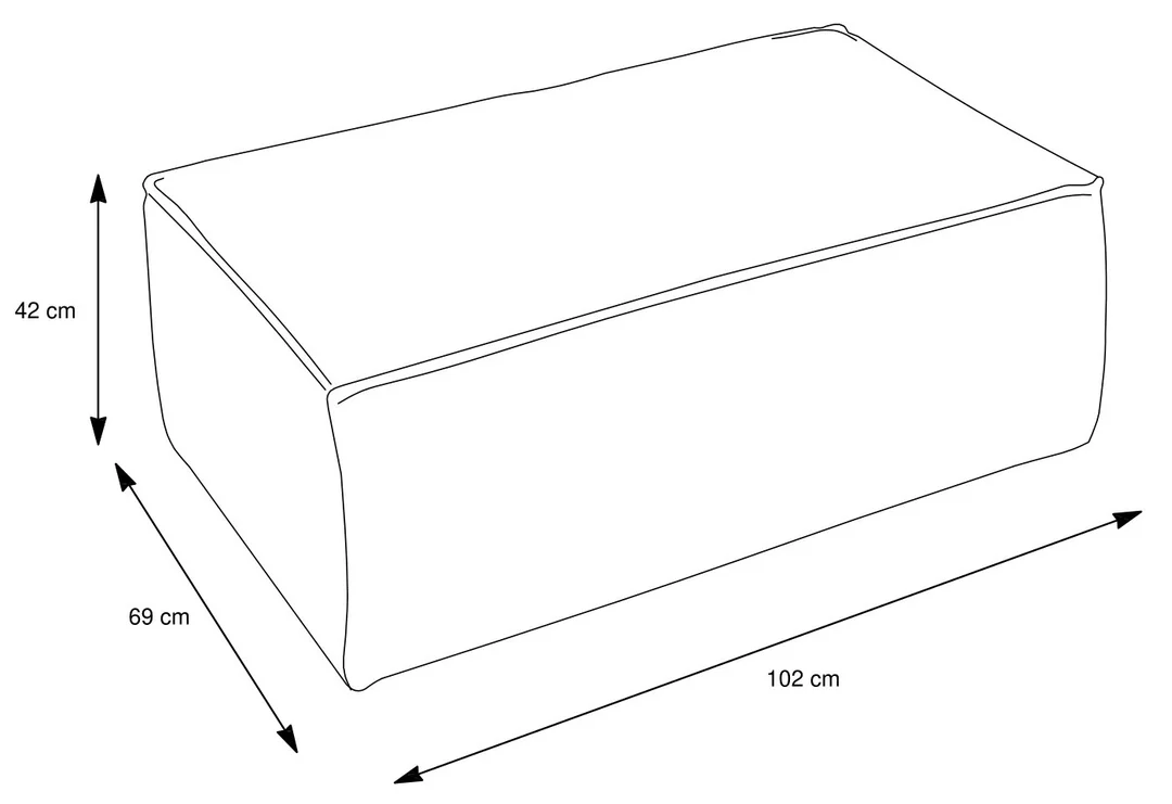 Puf klasyczny Ford 69x102 — zdjęcie 5