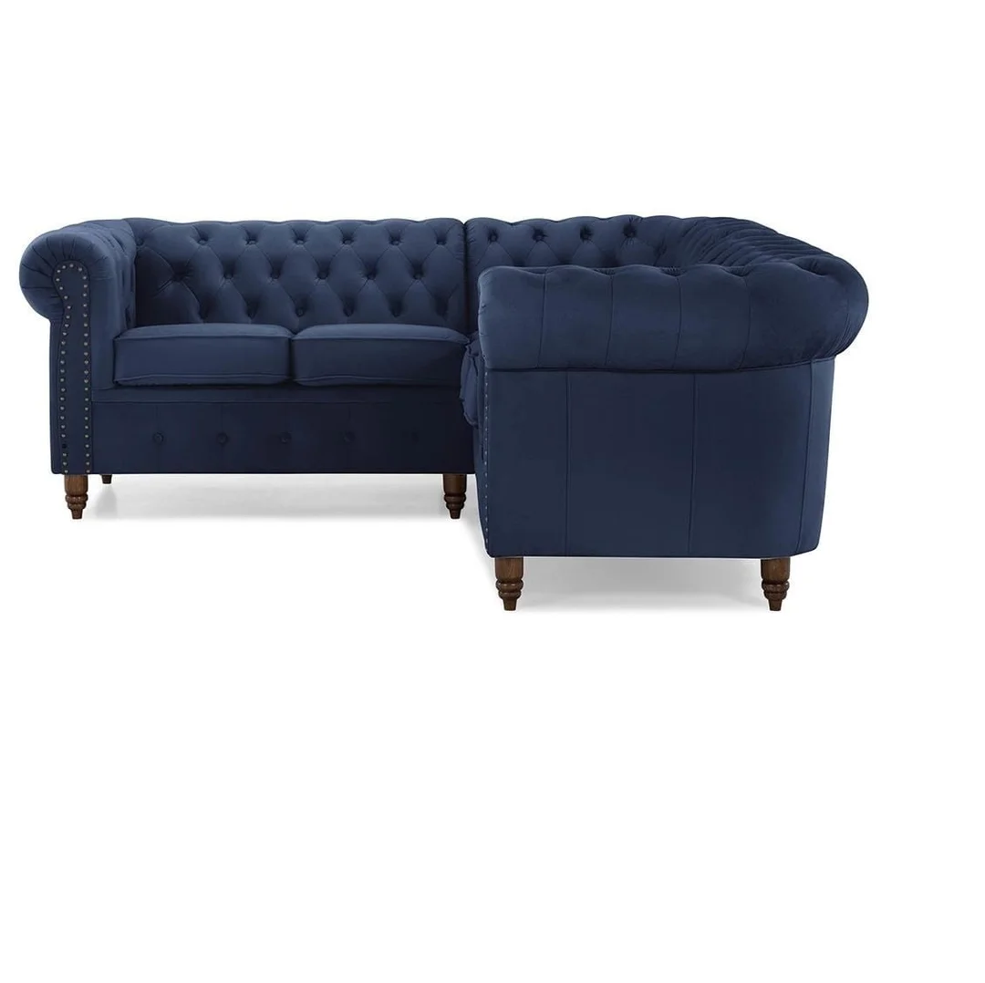 Narożnik pięcioosobowy pikowany Chesterfield VINCENT 208x208 — Amore 15