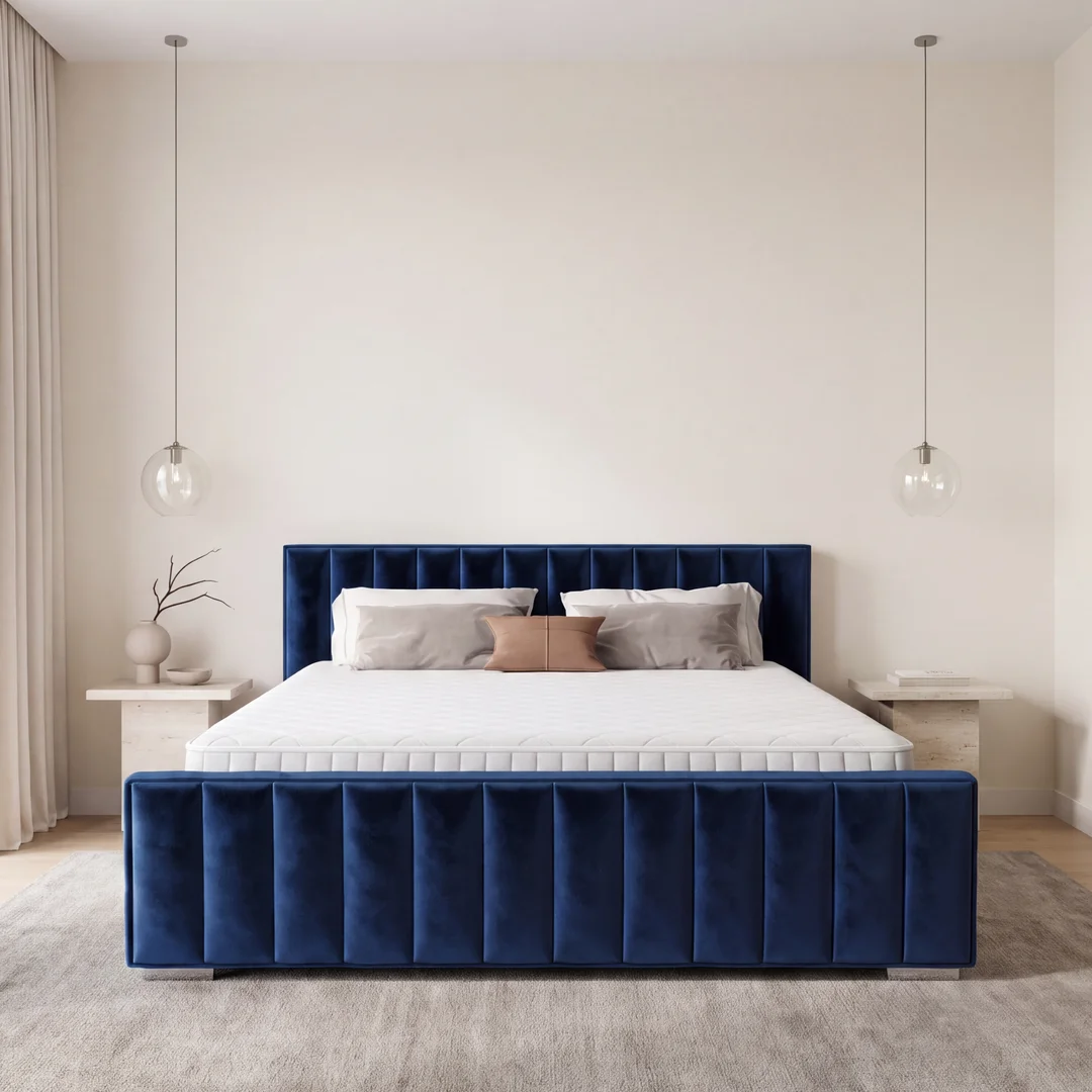 Łóżko tapicerowane glamour OLMO — Riviera 81