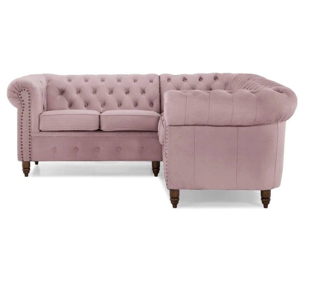 Narożnik pięcioosobowy pikowany Chesterfield VINCENT 208x208 — Magic Velvet 2253