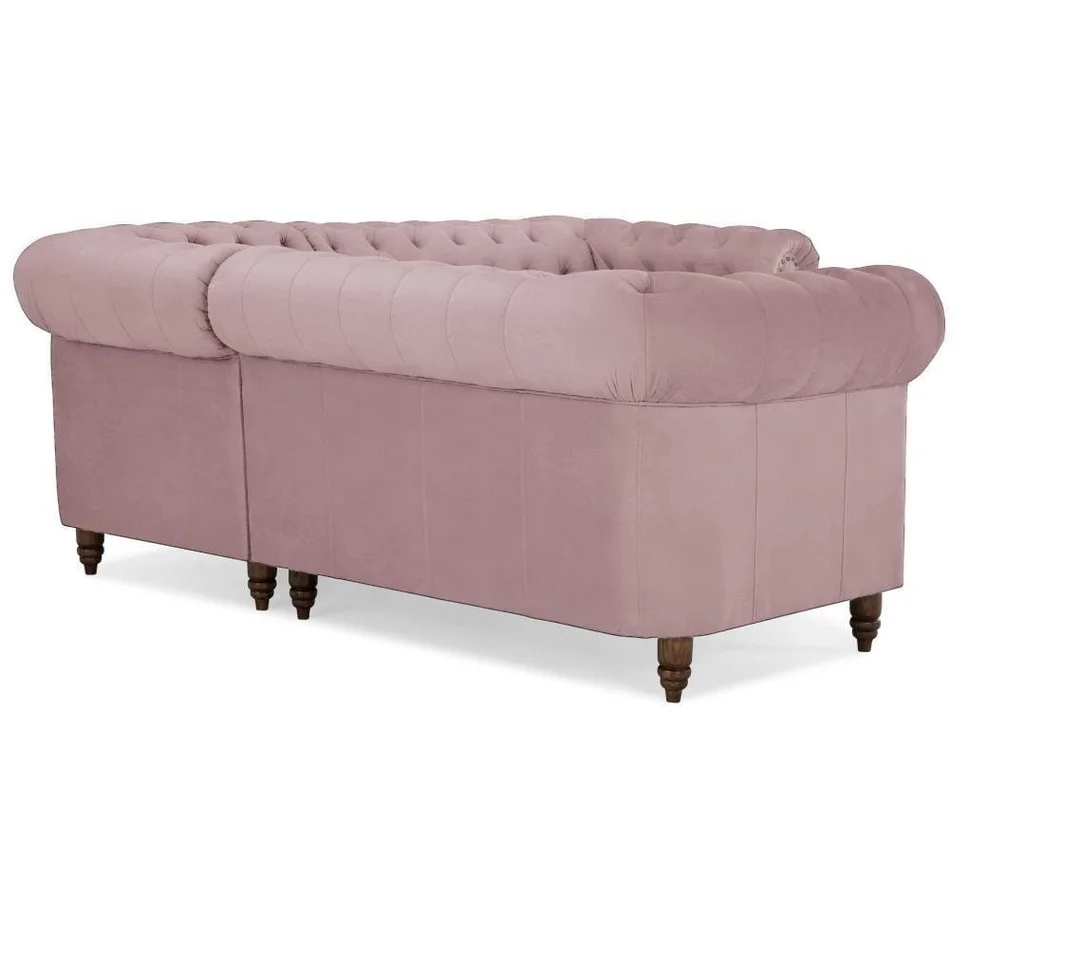 Narożnik pięcioosobowy pikowany Chesterfield VINCENT 208x208 — Magic Velvet 2253