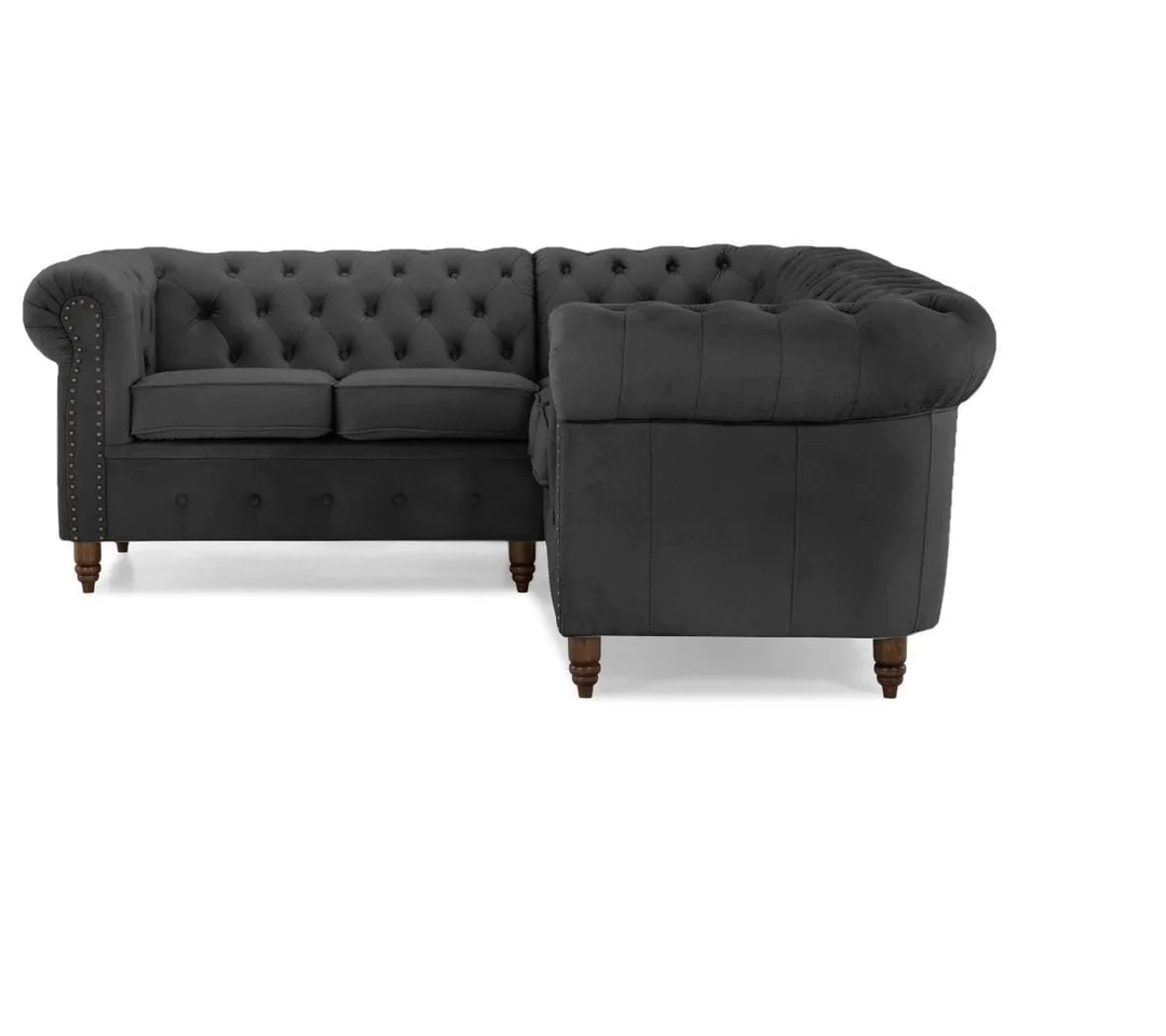 Narożnik pięcioosobowy pikowany Chesterfield VINCENT 208x208 — Riviera 95