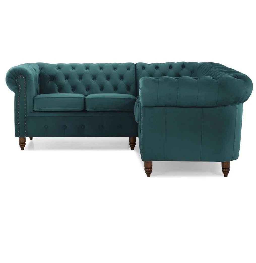 Narożnik pięcioosobowy pikowany Chesterfield VINCENT 208x208 — Kronos 13