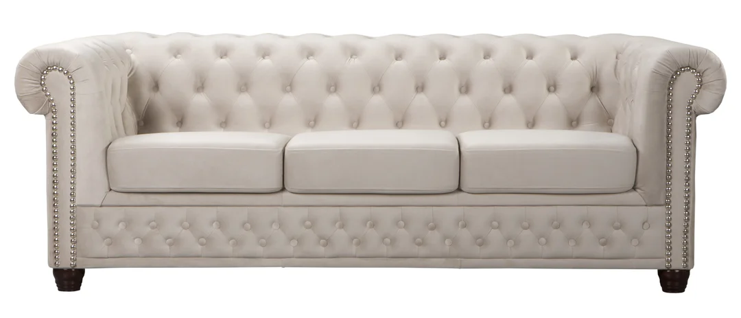 Zestaw mebli pikowanych Chesterfield 3+1 FELIX — Riviera 21