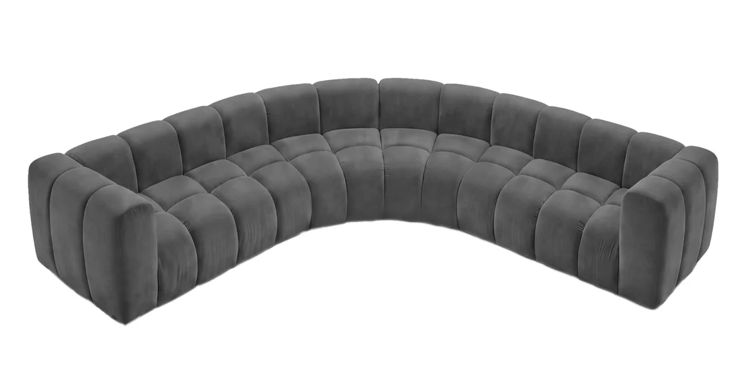 Narożnik modułowy Coronari pięcioosobowy z elastyczną konfiguracją 305x305 — Riviera 95