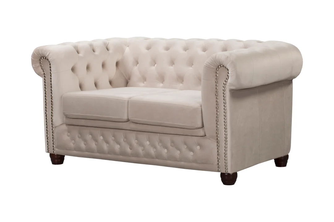 Zestaw mebli pikowanych Chesterfield 3+2+1 FELIX — Riviera 21