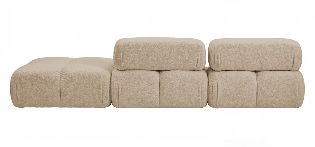 Sofa modułowa Ovalia czteroosobowa z elastyczną konfiguracją 288x96 — Quelle 05