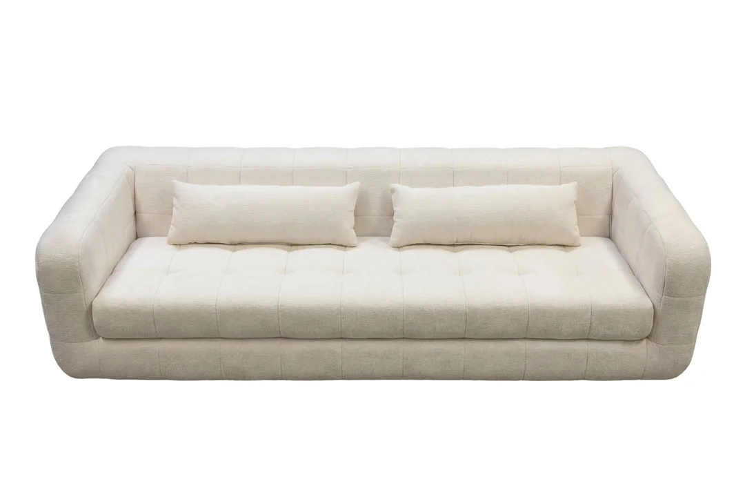 Sofa czteroosobowa z przeszyciami Heven 258x93 — Perfect Harmony 01