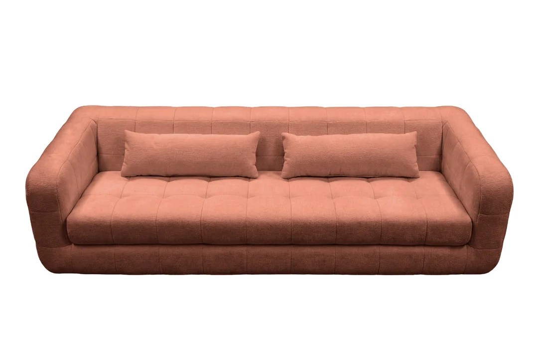 Sofa czteroosobowa z przeszyciami Heven 258x93 — Perfect Harmony 52