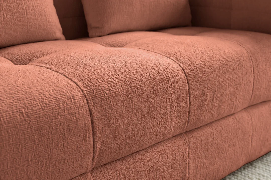 Sofa czteroosobowa z przeszyciami Heven 258x93 — Perfect Harmony 52