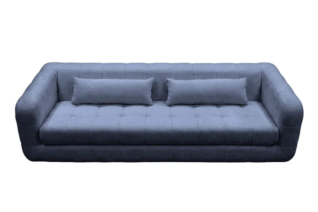 Sofa czteroosobowa z przeszyciami Heven 258x93 — Perfect Harmony 77