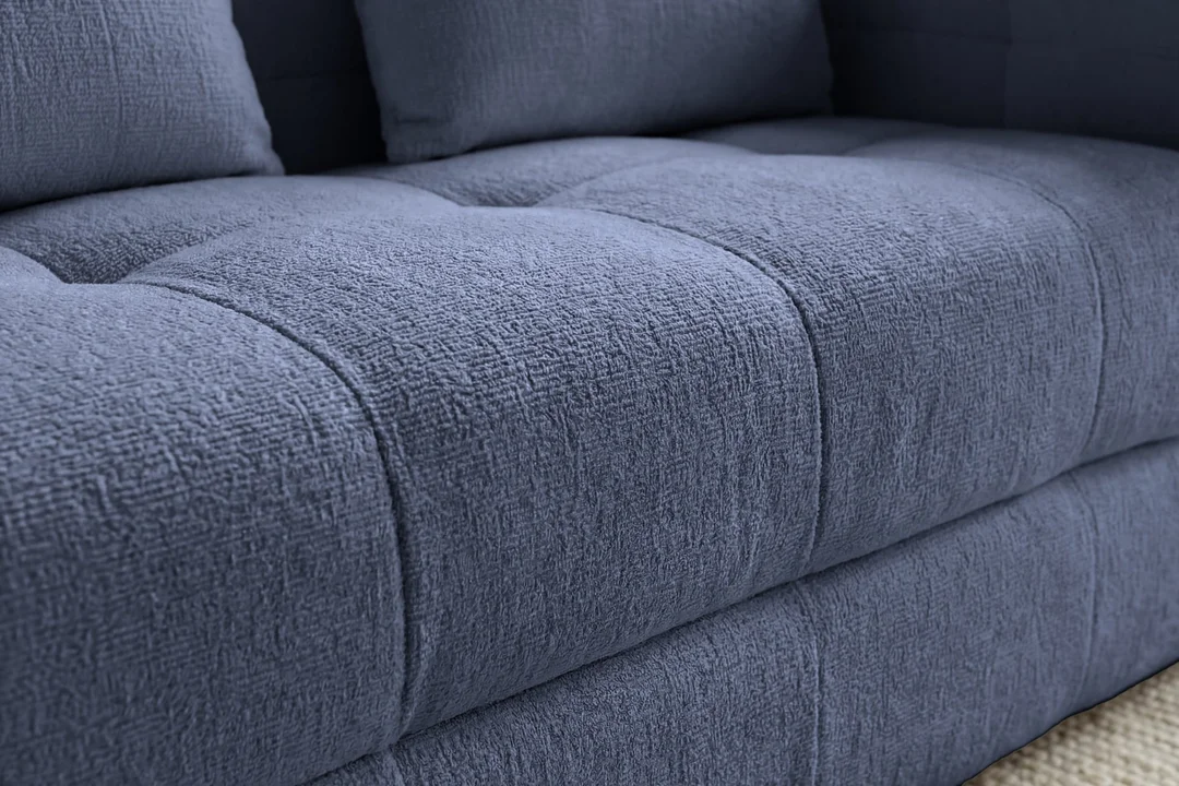 Sofa czteroosobowa z przeszyciami Heven 258x93 — Perfect Harmony 77