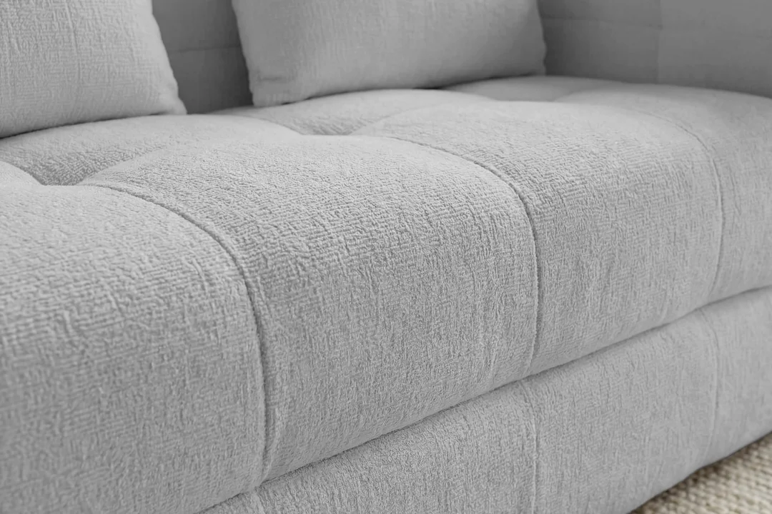 Sofa czteroosobowa z przeszyciami Heven 258x93 — Perfect Harmony 80