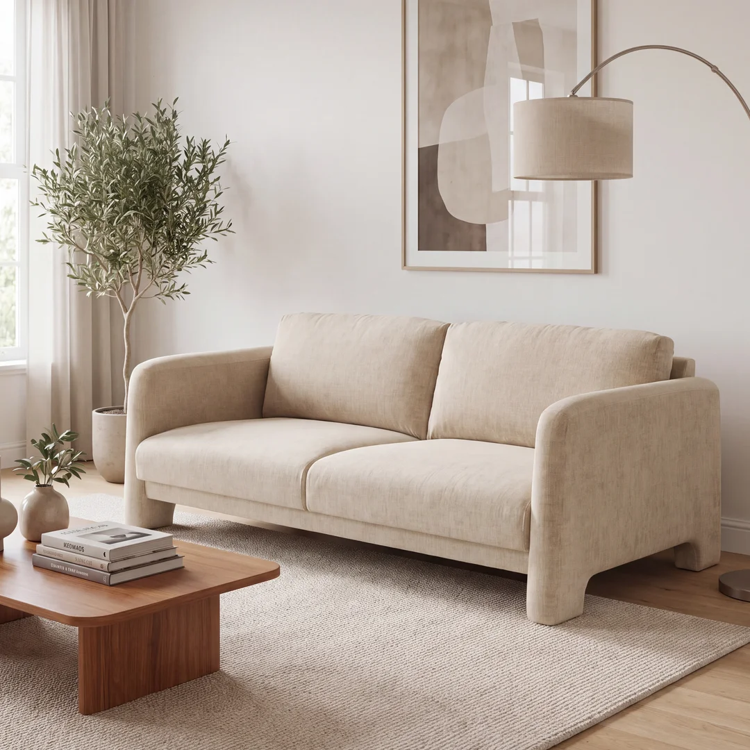 Nowoczesna sofa trzyosobowa Helios 212x108 — Eddy 02