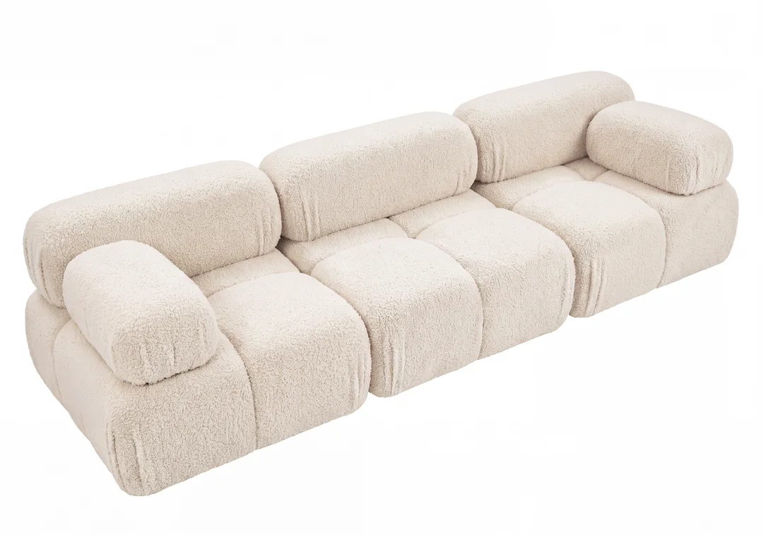 Sofa modułowa Ovalia trzyosobowa z elastyczną konfiguracją 288x96 — Quelle 03
