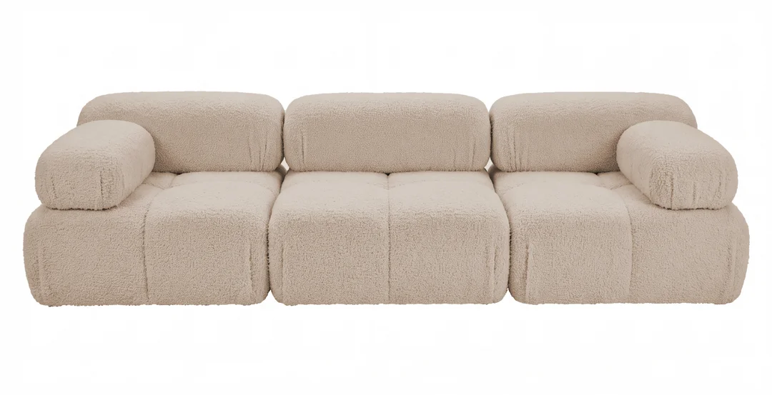 Sofa modułowa Ovalia trzyosobowa z elastyczną konfiguracją 288x96 — Quelle 05
