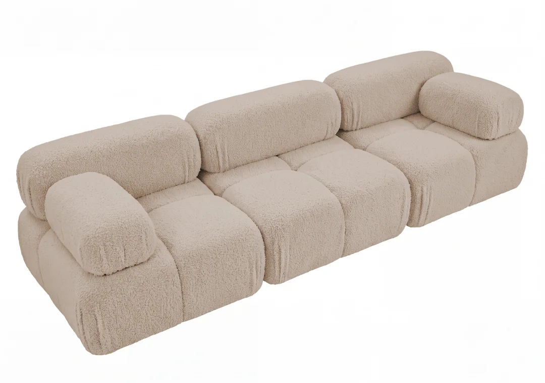 Sofa modułowa Ovalia trzyosobowa z elastyczną konfiguracją 288x96 — Quelle 05