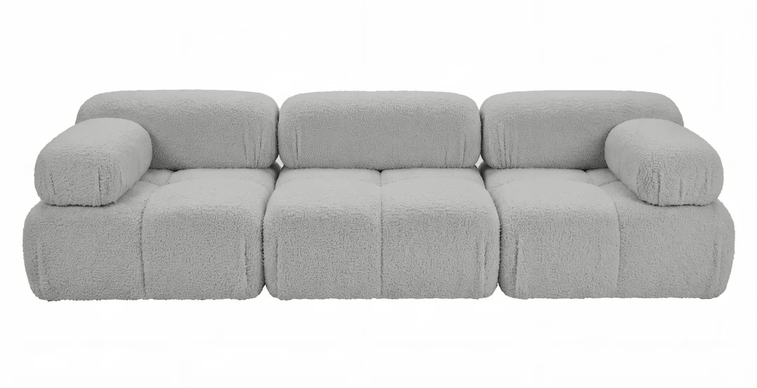 Sofa modułowa Ovalia trzyosobowa z elastyczną konfiguracją 288x96 — Quelle 83