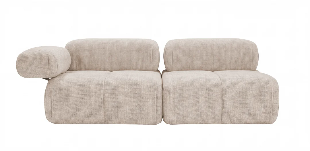 Sofa modułowa Ovalia dwuosobowa z elastyczną konfiguracją 192x96 — Aragon 03