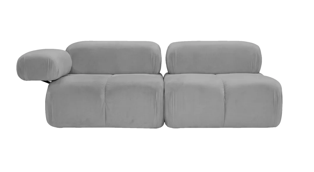 Sofa modułowa Ovalia dwuosobowa z elastyczną konfiguracją 192x96 — Magic Velvet 2218