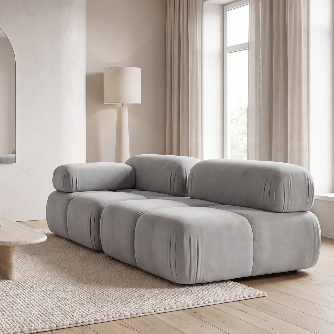 Sofa modułowa Ovalia dwuosobowa z elastyczną konfiguracją 192x96 — zdjęcie 7