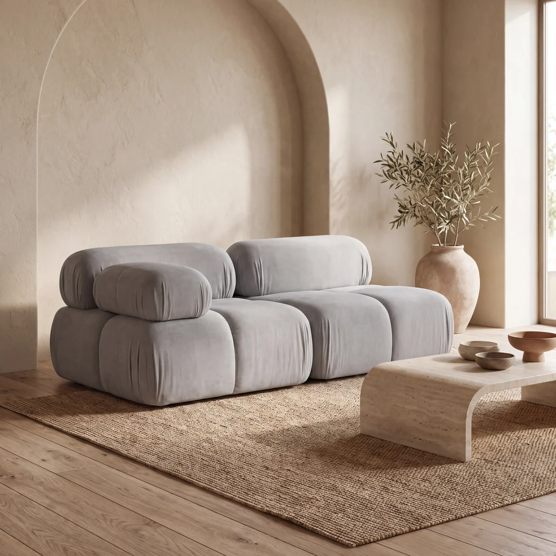 Sofa modułowa Ovalia dwuosobowa z elastyczną konfiguracją 192x96 — zdjęcie 8