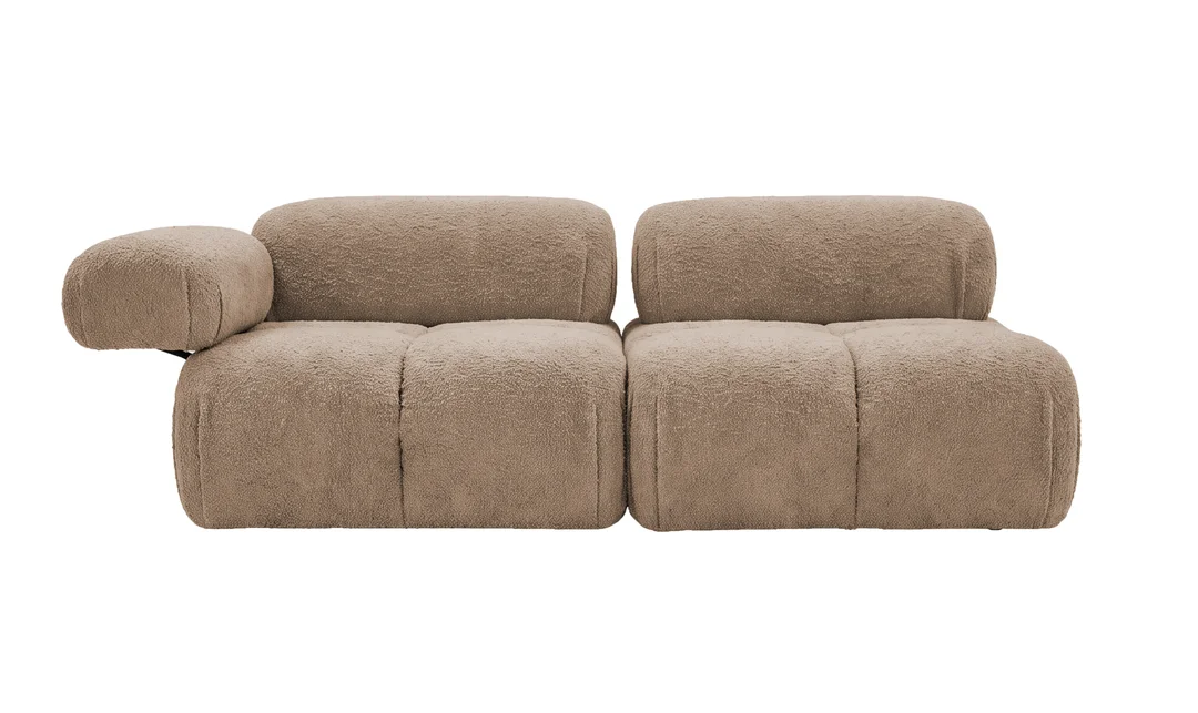 Sofa modułowa Ovalia dwuosobowa z elastyczną konfiguracją 192x96 — Catch me 5