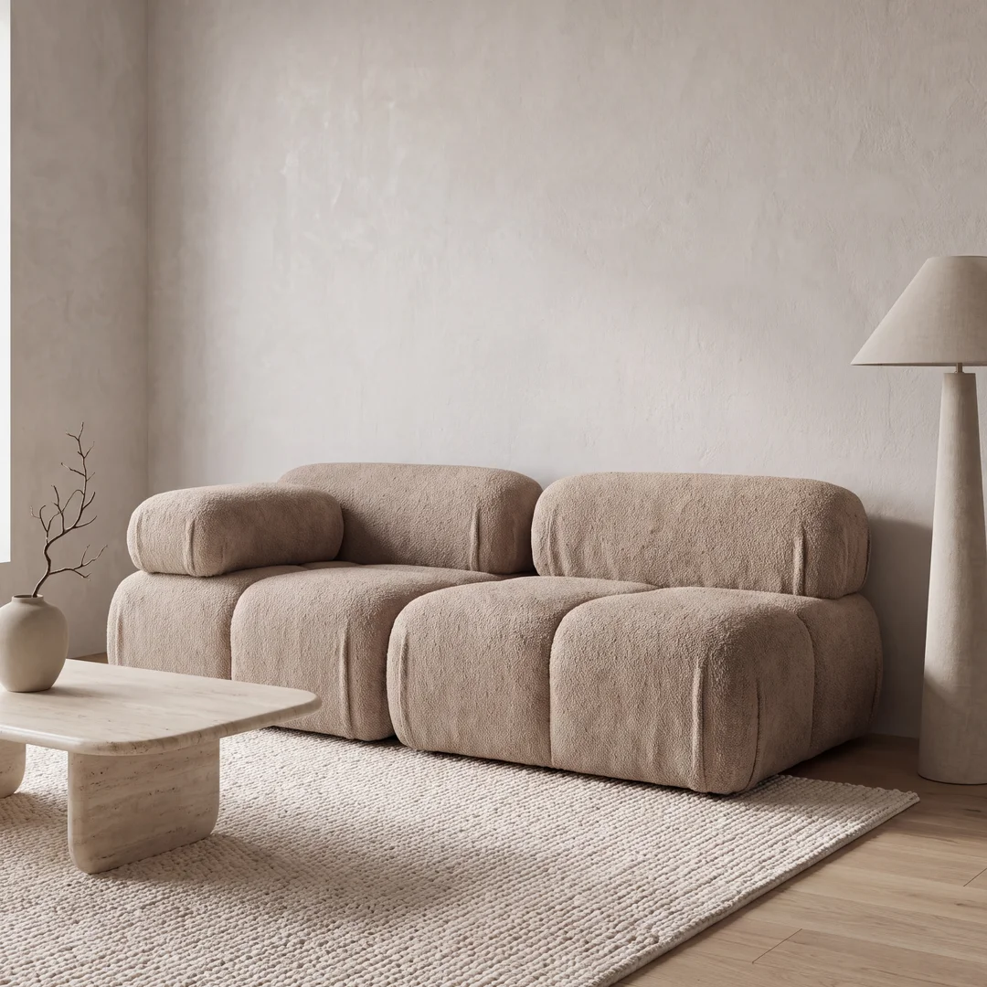 Sofa modułowa Ovalia dwuosobowa z elastyczną konfiguracją 192x96 — Catch me 5