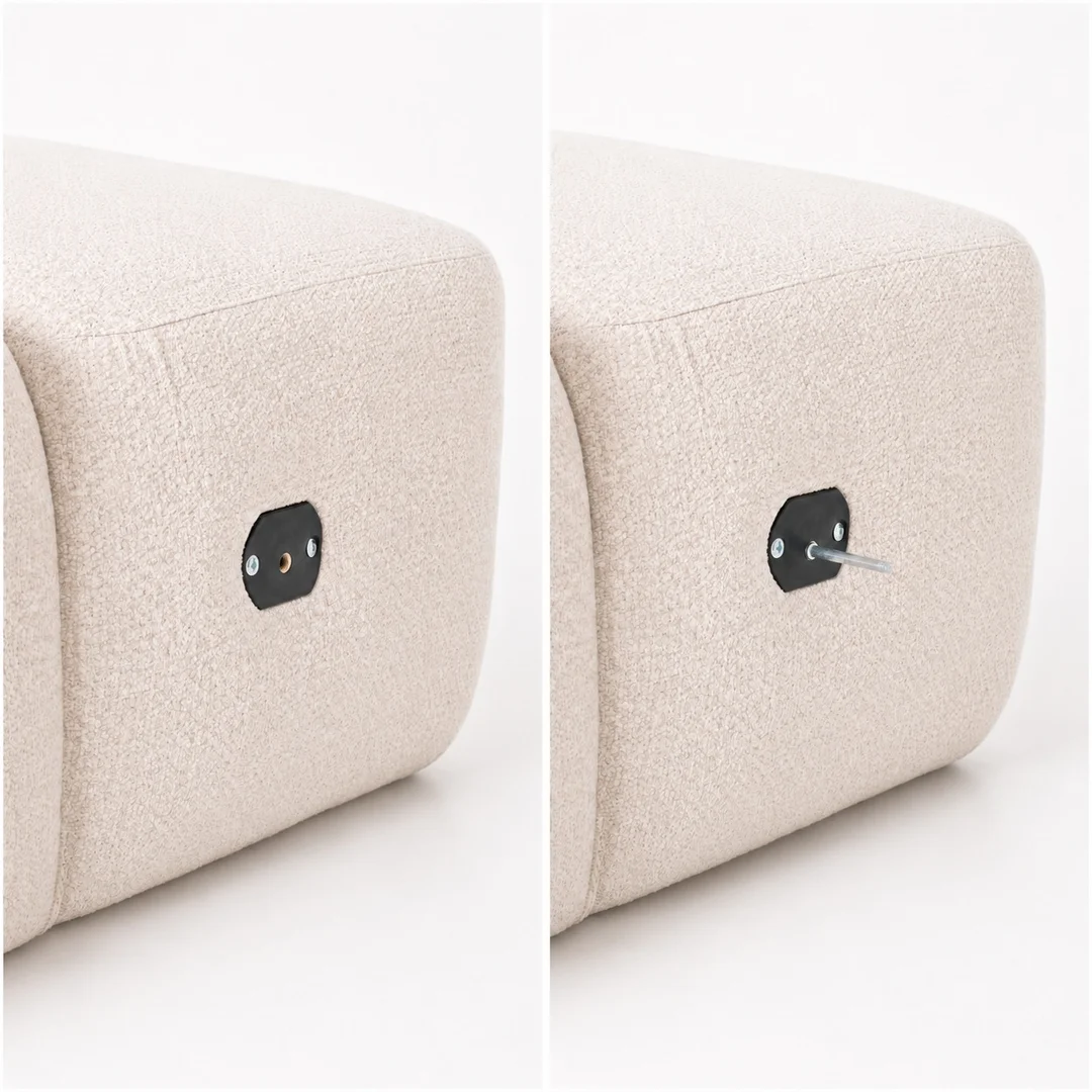 Sofa modułowa Vinci dwuosobowa z elastyczną konfiguracją 212x118 — zdjęcie 18