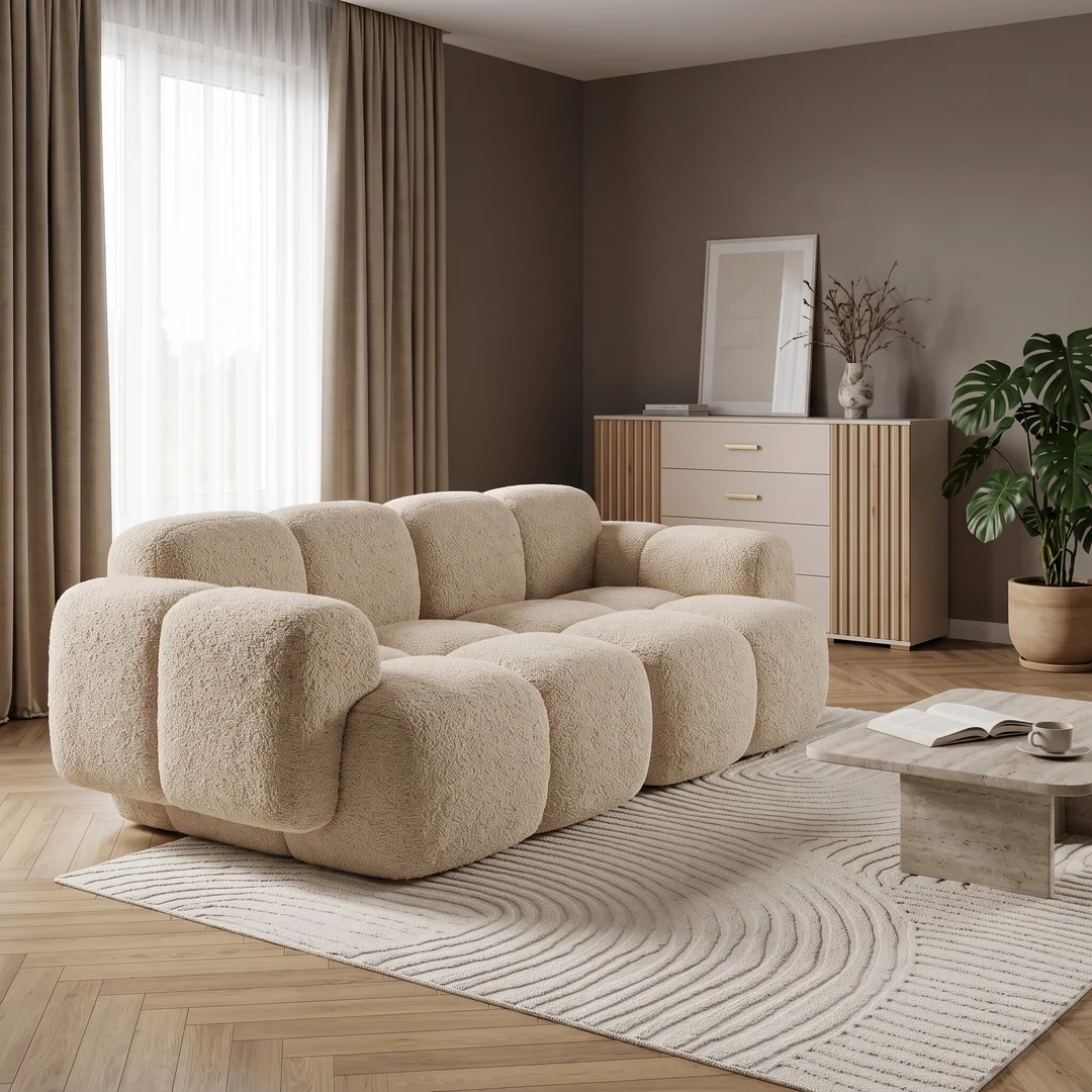 Sofa modułowa Vinci dwuosobowa z elastyczną konfiguracją 212x118 — Quelle 05