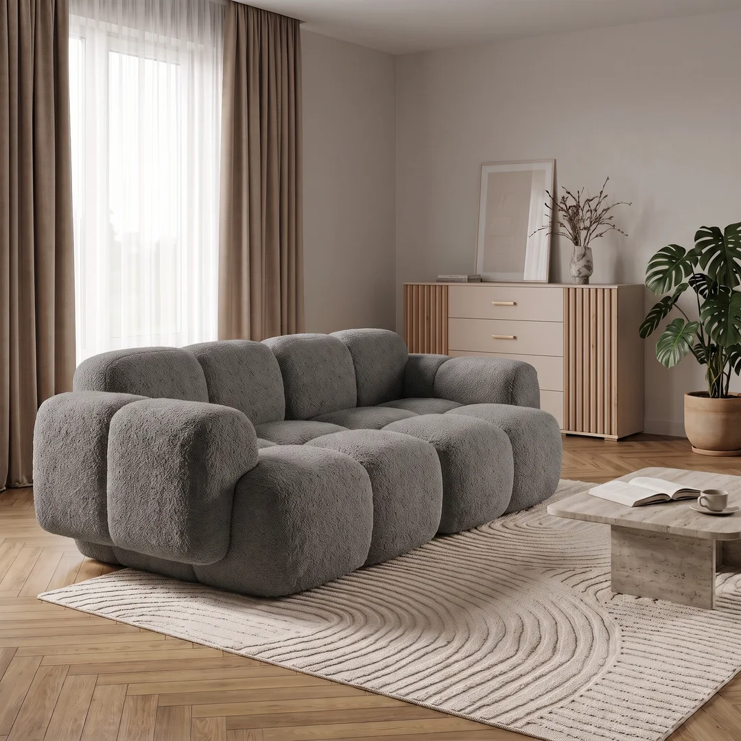 Sofa modułowa Vinci dwuosobowa z elastyczną konfiguracją 212x118 — Quelle 92