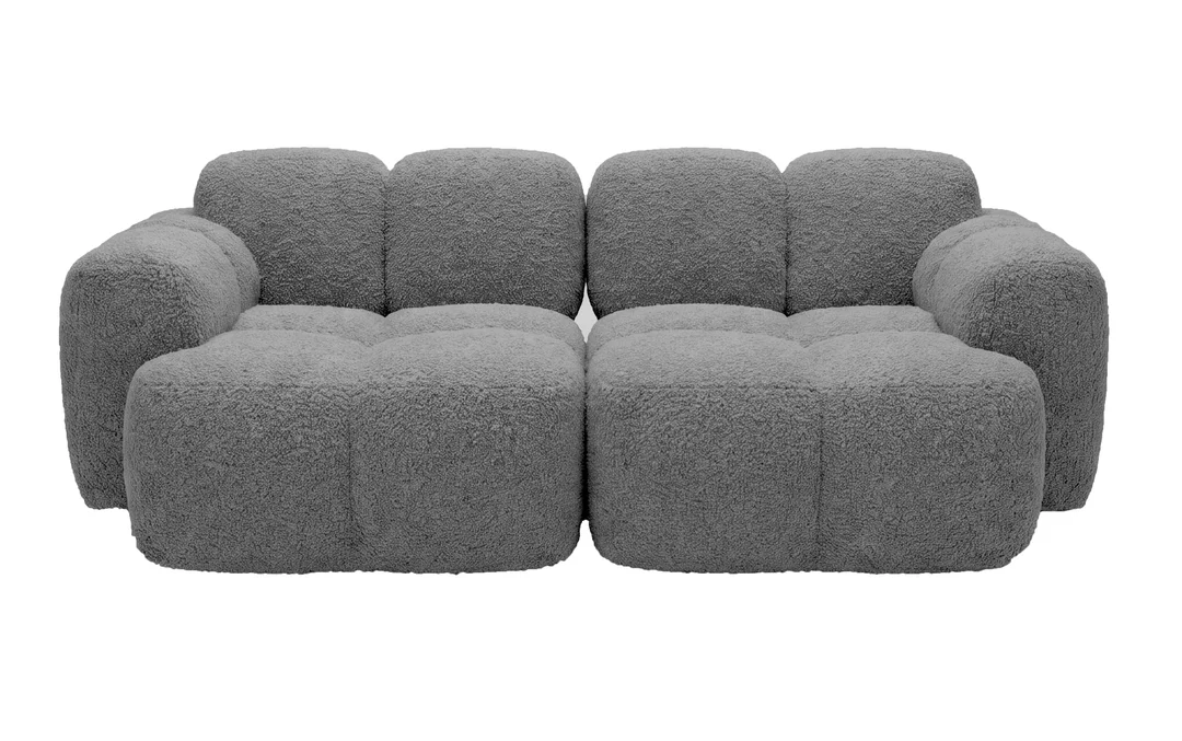 Sofa modułowa Vinci dwuosobowa z elastyczną konfiguracją 212x118 — Quelle 92