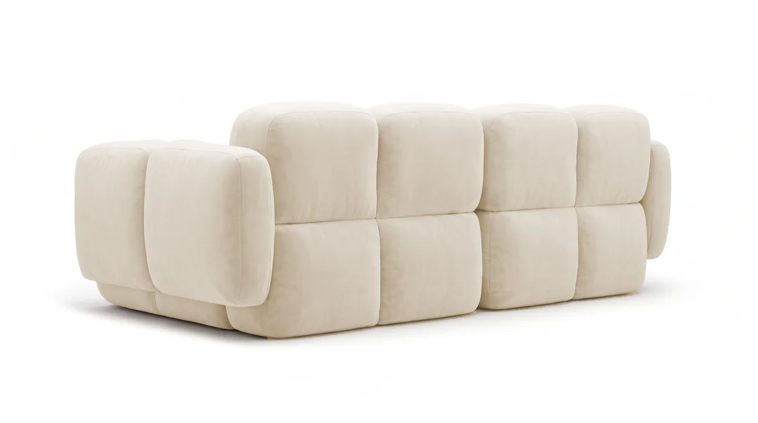Sofa modułowa Vinci dwuosobowa z elastyczną konfiguracją 212x118 — Magic velvet 2250