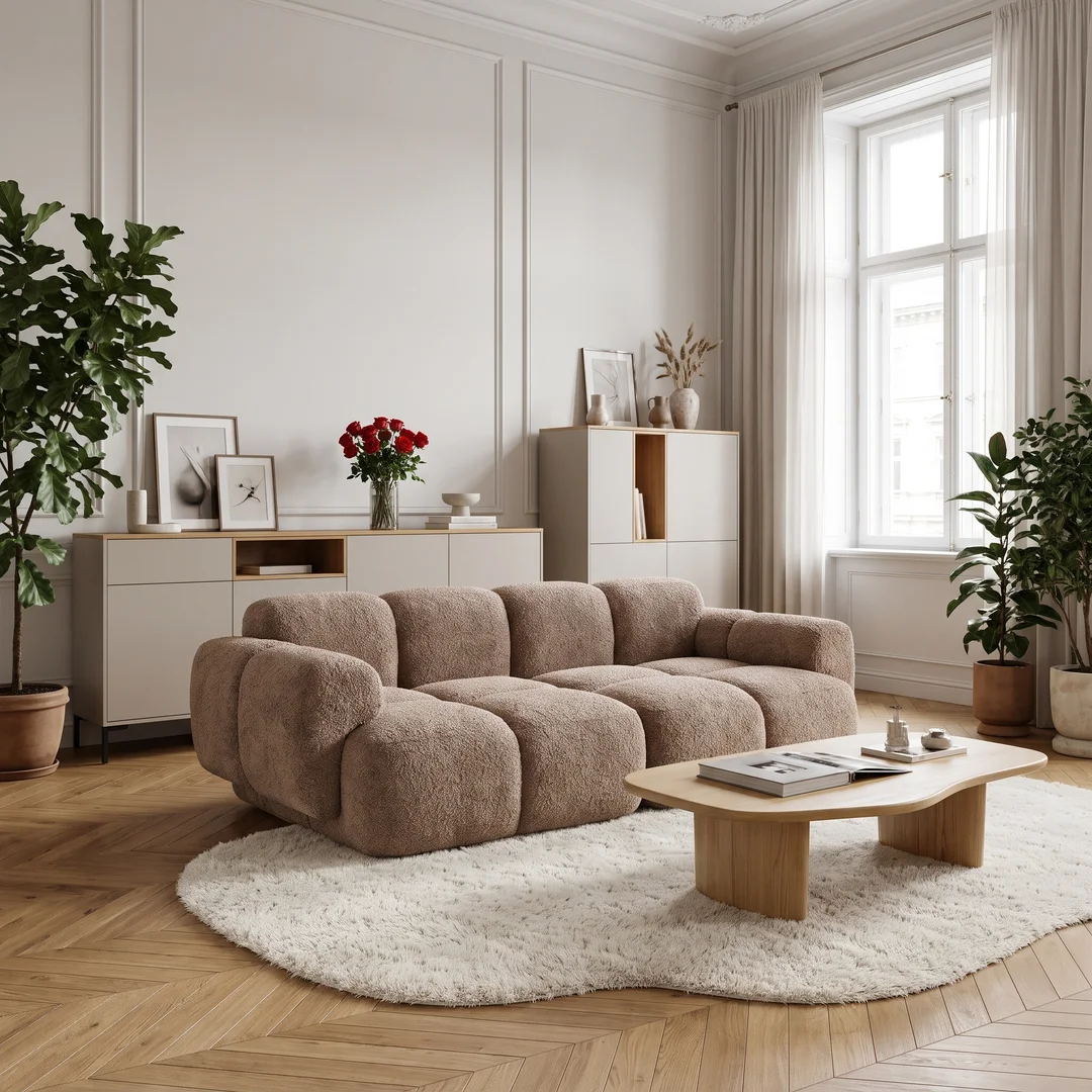 Sofa modułowa Vinci dwuosobowa z elastyczną konfiguracją 212x118 — Catch me 5