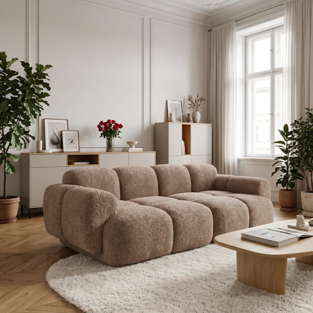 Sofa modułowa Vinci dwuosobowa z elastyczną konfiguracją 212x118 — Catch me 5