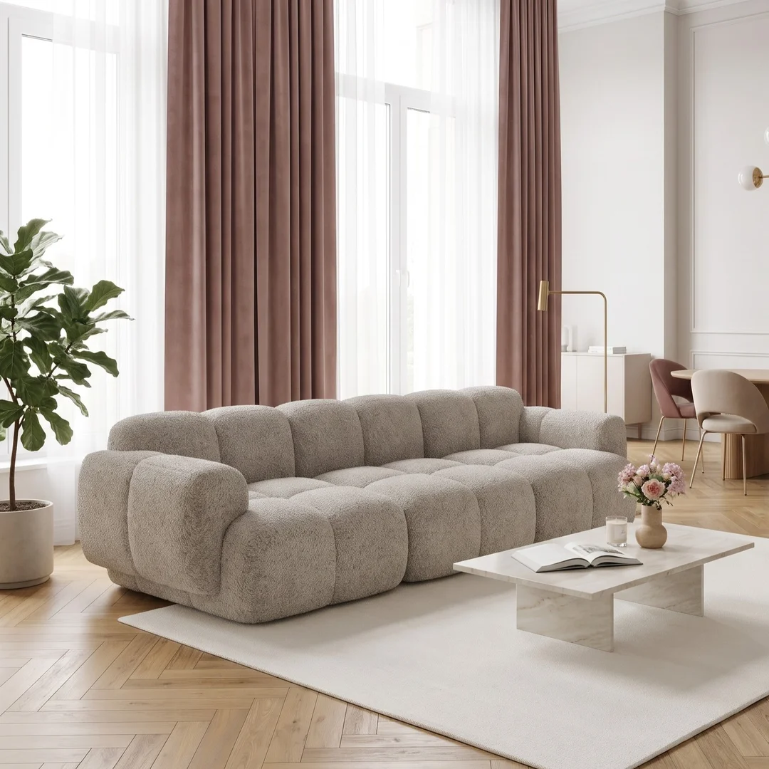 Sofa modułowa Vinci trzyosobowa z elastyczną konfiguracją 302x118 — Abriamo 2