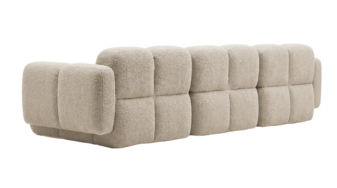 Sofa modułowa Vinci trzyosobowa z elastyczną konfiguracją 302x118 — Abriamo 2