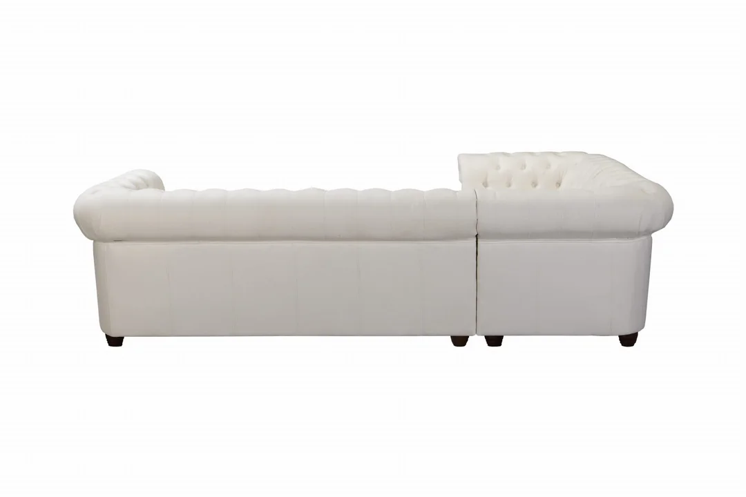 Narożnik pięcioosobowy pikowany 1+E+3 Chesterfield SYDNEY 264x156 — Solid 03
