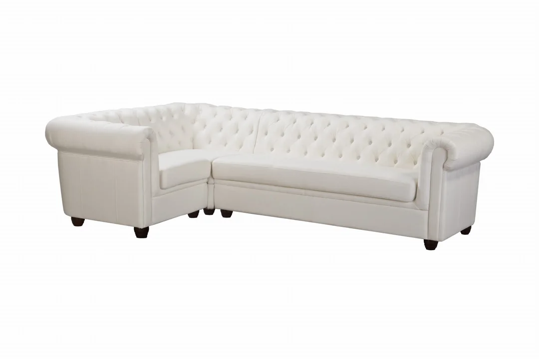 Narożnik pięcioosobowy pikowany 1+E+3 Chesterfield SYDNEY 264x156 — Solid 03