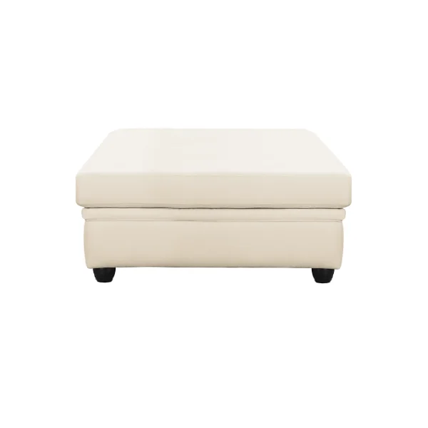 Puf pikowany glamour 100x100 SYDNEY — Solid 03