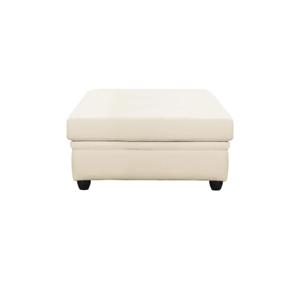 Puf pikowany glamour 75x70 SYDNEY — Solid 03