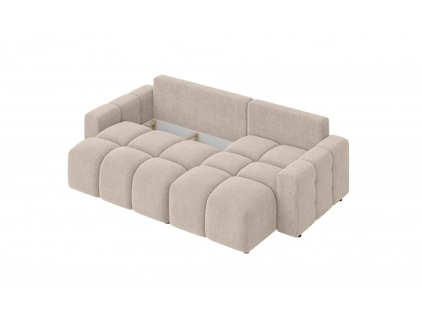 Narożnik czteroosobowy z funkcją spania nowoczesny Vega 233x142 — Flow 02
