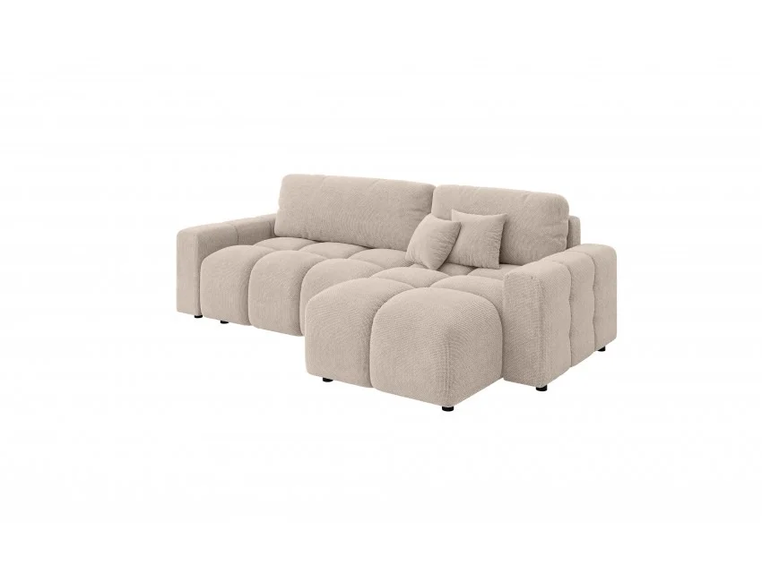 Narożnik czteroosobowy z funkcją spania nowoczesny Vega 233x142 — Flow 02