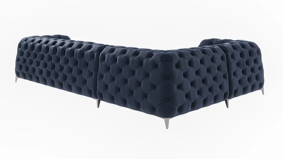 Narożnik pięcioosobowy pikowany KALIFORNIA 1+E+3 Chesterfield glamour 328x205 — Riviera 81