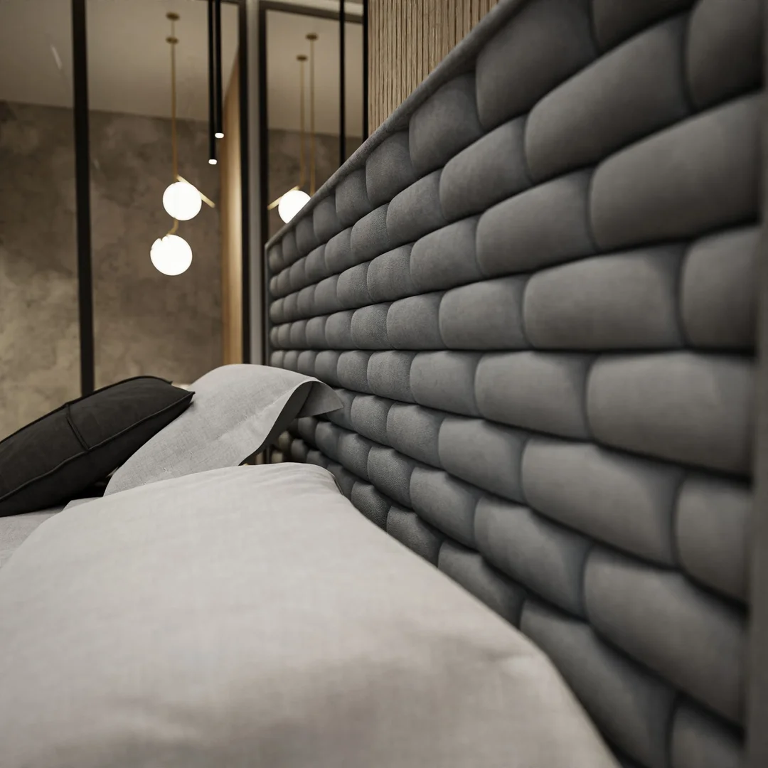 Łóżko tapicerowane glamour KING BED — zdjęcie 10