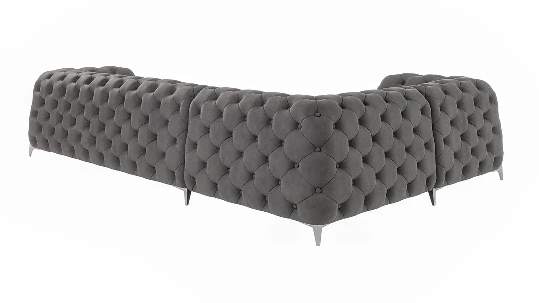 Narożnik pięcioosobowy pikowany KALIFORNIA 1+E+3 Chesterfield glamour 328x205 — Riviera 16