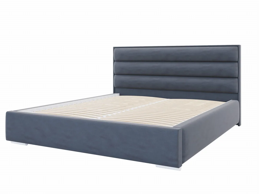 Łóżko tapicerowane glamour LEVIS — zdjęcie 2