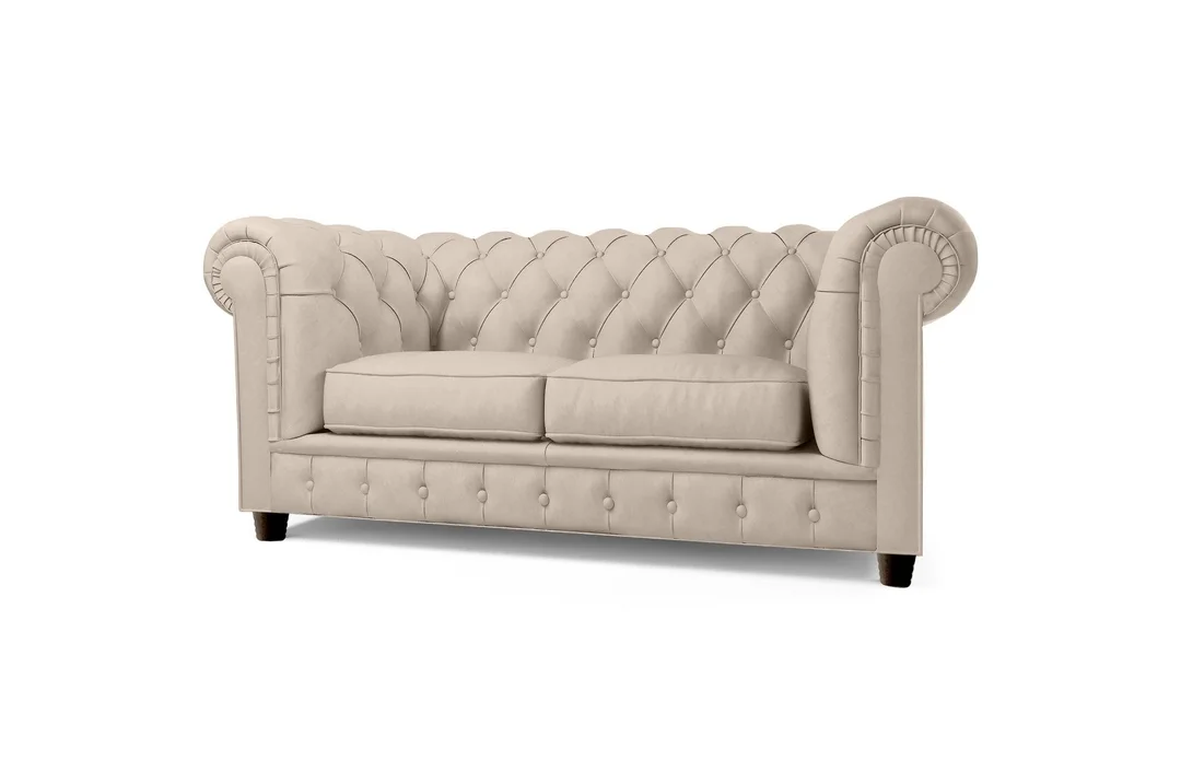 Zestaw mebli pikowanych glamour Chesterfield 3+2+1 SOLARIS — Riviera 21