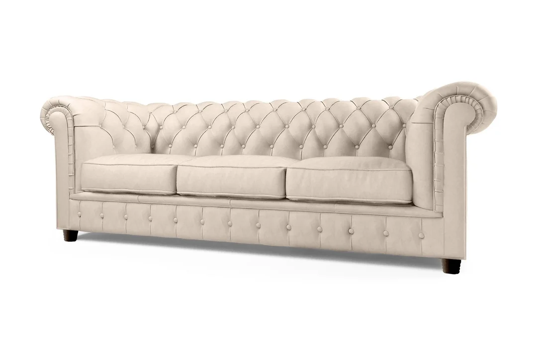 Zestaw mebli pikowanych glamour Chesterfield 3+2+1 SOLARIS — Riviera 21